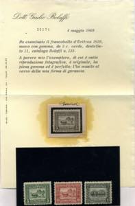 FILATELIA - COLONIE E POSSEDIMENTI - ERITREA ... 
