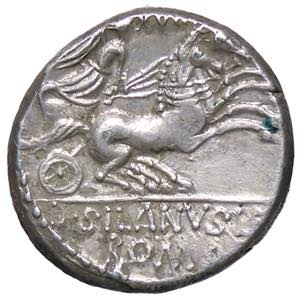 ROMANE REPUBBLICANE - JUNIA - D. Junius ... 