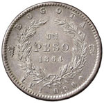 ESTERE - COLOMBIA - Repubblica  - Peso 1864 ... 