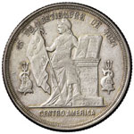ESTERE - HONDURAS - Repubblica  - Peso 1887 ... 