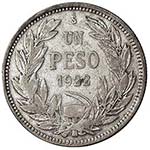 ESTERE - CILE - Repubblica  - Peso 1922 Kr. ... 