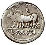 ROMANE REPUBBLICANE - CASSIA - L. Cassius ... 