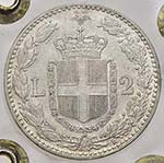 SAVOIA - Umberto I (1878-1900) - 2 Lire 1899 ... 