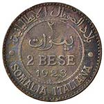 SAVOIA - Somalia  - 2 Bese 1923 Pag. 983; ... 