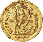 ROMANE IMPERIALI - Arcadio (383-408) - ... 