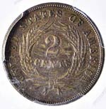 ESTERE - U.S.A.  - 2 Cents 1868 Kr. 94 R CU  ... 