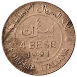 SAVOIA - Somalia  - 4 Bese 1921 Pag. 976; ... 