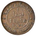 SAVOIA - Somalia  - Besa 1921 Pag. 988; ... 