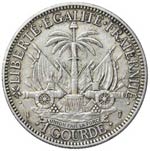 ESTERE - HAITI - Repubblica  - Gourde 1882 ... 