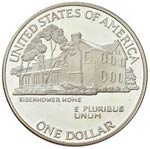 ESTERE - U.S.A.  - Dollaro 1990 - Eisenhower ... 