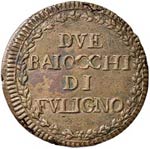 ZECCHE ITALIANE - FOLIGNO - Pio VI ... 