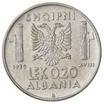 SAVOIA - Albania  - 0,20 Lek 1939 XVIII ... 