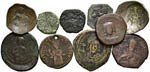 LOTTI - Bizantine  Lotto di 10 monete