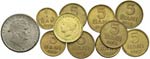 LOTTI - Estere  ROMANIA - Lotto di 11 monete