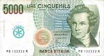 LOTTI - Cartamoneta-Italiana  5000 lire ... 