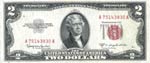 LOTTI - Cartamoneta-Estera  USA - 2 dollari ... 