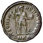 ROMANE IMPERIALI - Onorio (393-423) - AE 3 ... 