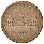 VARIE - Gettoni  Birmingham, penny 1812