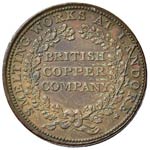 VARIE - Gettoni  British copper company, ... 