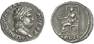 65-Néron (54-68)
Denier - Rome ... 