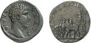 76-Lucius Verus (161-169)
Sesterce ... 