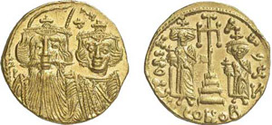93-Constans II (641-668)
Solidus - ... 