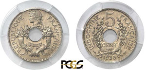 553-Indochine
5 cent. cupro-nickel ... 