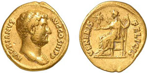 62-Hadrien (117-138) Aureus - Rome ... 