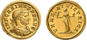 107-Carin (283-285) Aureus - Rome ... 