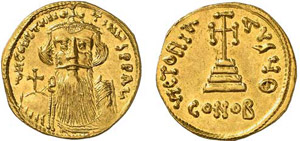 141-Constans II (641-668) Solidus ... 