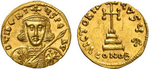 144-Tibère III (698-705) Solidus ... 