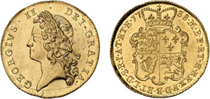220-Angleterre Georges II ... 