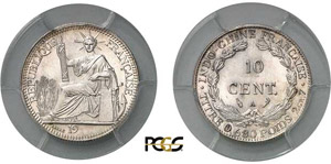 542-Indochine Epreuve en bronze ... 
