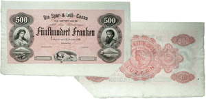 691-Suisse Lucerne - Banque Spar & ... 