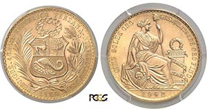 485-Pérou République (1821 à ... 