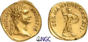 45-Domitien (81-96) Aureus - Rome ... 