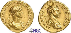 46-Hadrien (117-138) Aureus - Rome ... 