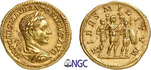 63-Elagabale (218-222) Aureus - ... 
