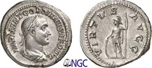 66-Gordien II (238) Denier - Rome ... 