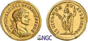 71-Dioclétien (284-305) Aureus - ... 