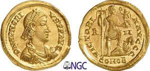 96-Honorius (393-423) Solidus - ... 