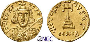 119-Tibère III (698-705) Solidus ... 
