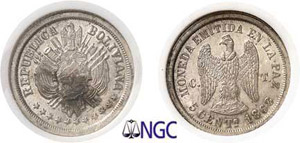 375-Bolivie République (1825 à ... 