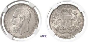 488-Congo Belge Léopold II ... 