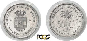 493-Congo Belge Ruanda-Urundi ... 