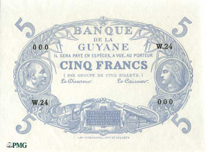 852-Guyane Epreuve uniface du ... 
