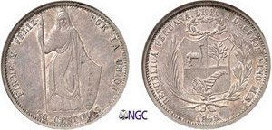 1135-Pérou République (1821 à ... 