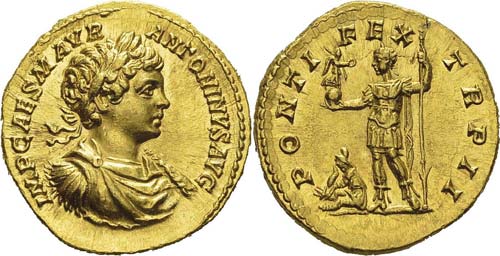 Caracalla (211-217) 
Aureus - Rome ... 