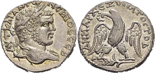 Caracalla (211-217) 
Tétradrachme ... 