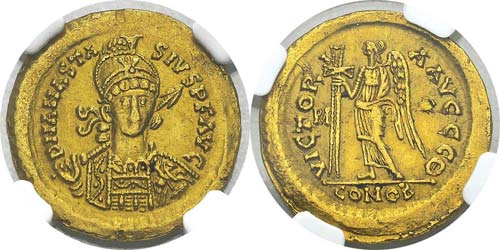 Théodoric (493-526)
Solidus ... 